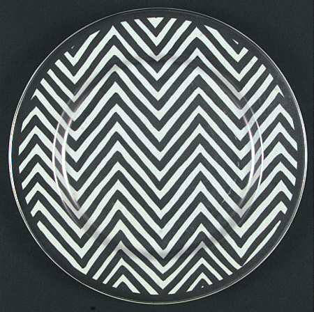 Herringbone Silver by Smashing Plates