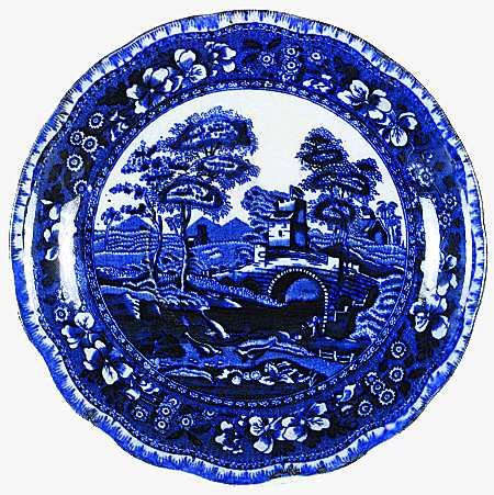 Castle Blue by Staffordshire