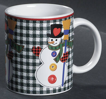 Gingham Christmas Green Checks by Signature