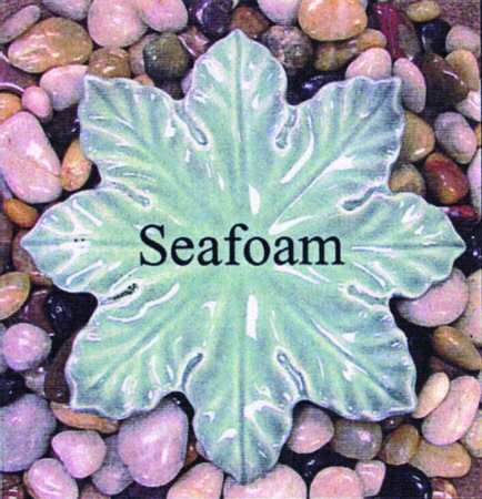 Leaves Sea Foam Green by Skyros