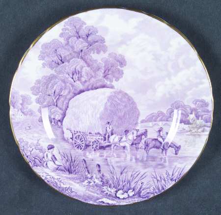 Rural Scenes (Purple) by Sutherland