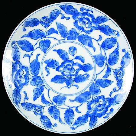 Japanese Blue & White by Sadek