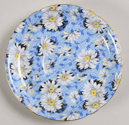 Blue Daisy (Gold Trim) by Shelley