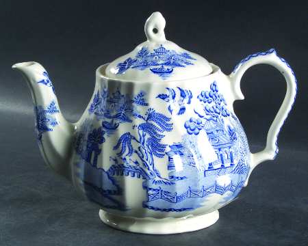 Blue Willow (No Trim, White) by Sadler