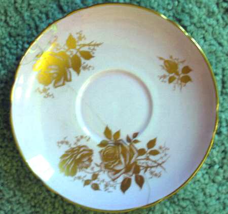 Gold Rose Lilac by Shelley