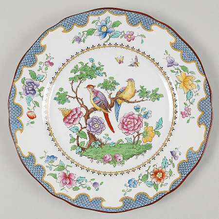 Brompton Blue (Scalloped) by Spode