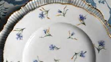 Cornflower by Sevres Porcelain (France)