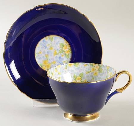 Primrose Chintz Cobalt Blue by Shelley