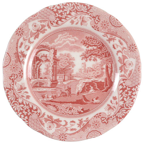 Spode Cranberry Italian Bread & Butter Plate