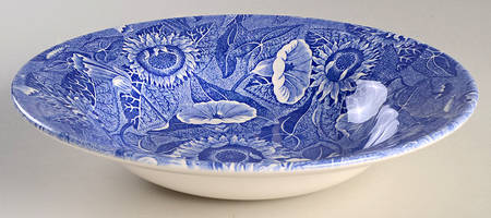 Spode Sunflower (Blue Room Sunflower) 10" Pasta Serving Bowl