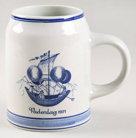 Fathers Day Mugs & Plates by Schoonhoven Keramiek