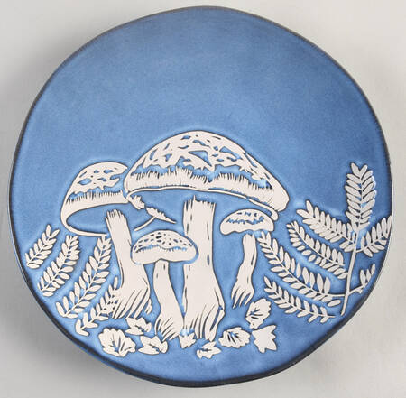 Bubble Blue Mushroom by Spectrum