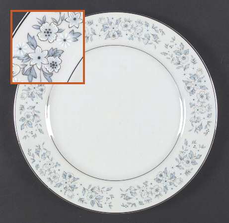 Brocade (Platinum Trim) by Towne House