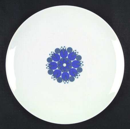 Pinwheel Blue by Thomas