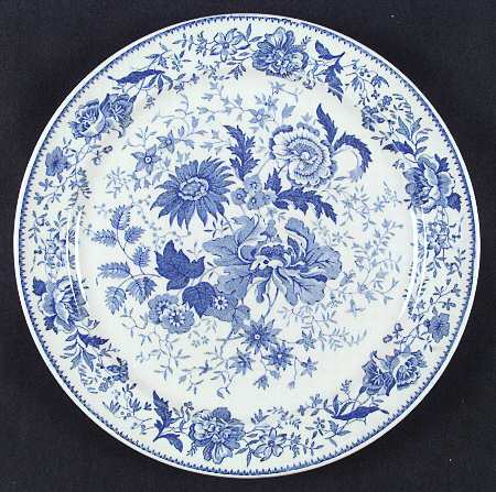 Center Bouquet Blue (Laurel Empire Shape) by Taylor, Smith & Taylor (Ts&T)