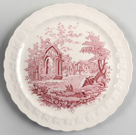 English Abbey Red (Garland, Rim, No Trim) by Taylor, Smith & Taylor (Ts&T)