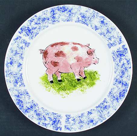 Country Barn Pig by Tabletops Unlimited