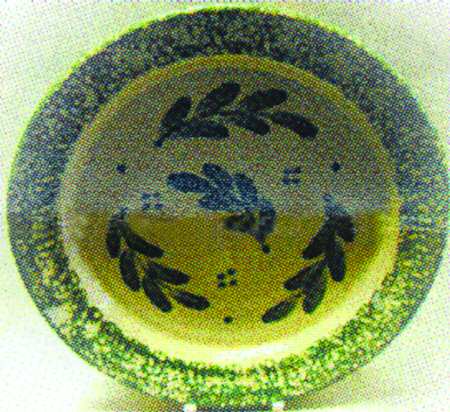Folk Leaf Green by Three Rivers