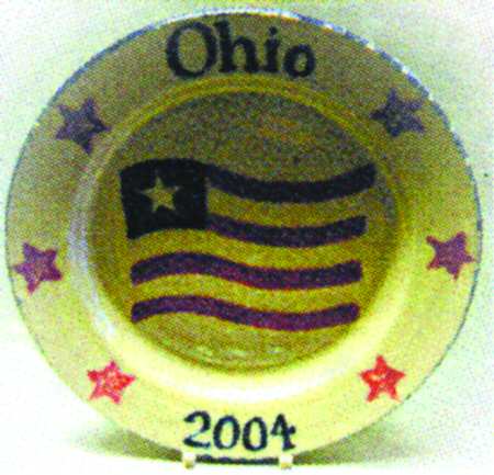 Ohio Flag by Three Rivers
