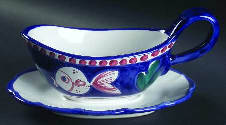 Target Solimene (Made in Italy, Dishwasher Safe) Gravy Boat with Attached Underplate