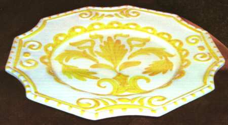 Tuscan Toile Yellow by Mane Lion, The