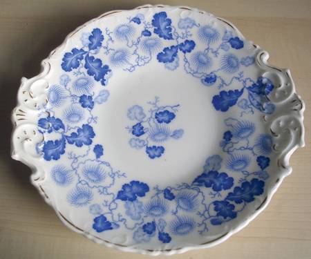 Oak Leaf Blue by Unknown Manufacturer