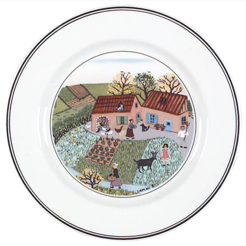 Villeroy & Boch Design Naif Bread & Butter Plate, Family Farm