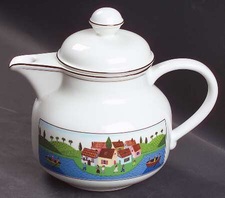 Villeroy & Boch Design Naif Teapot & Lid