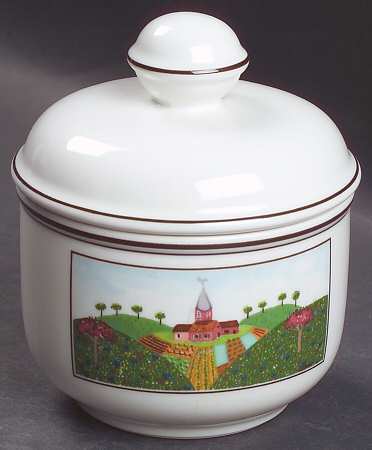 Villeroy & Boch Design Naif Covered Sugar Bowl