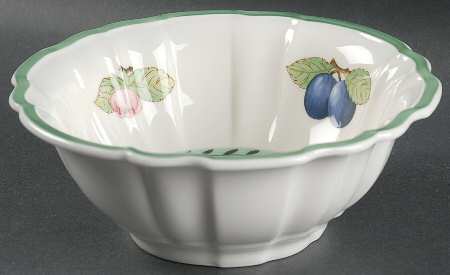 Villeroy & Boch French Garden Fleurence 20 Oz Fluted Rice Bowl