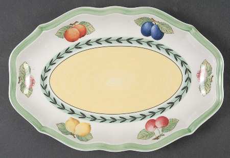 Villeroy & Boch French Garden Fleurence Relish/Gravy Underplate