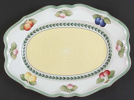 Villeroy & Boch French Garden Fleurence Medium Oval Platter - Fleurence