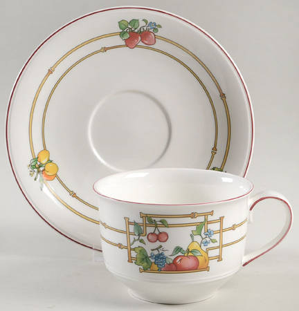 Villeroy & Boch Mon Jardin Oversized Cup & Saucer Set