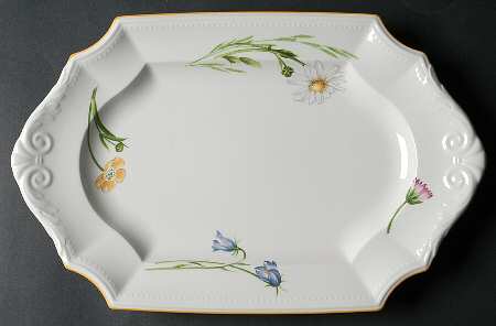 Villeroy & Boch My Garden 15" Oval Serving Platter
