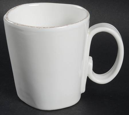 Vietri (Italy) Lastra White (Bright White Glaze) Mug