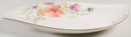 Villeroy & Boch Mariefleur 13" Shallow Oval Bowl