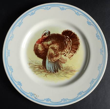 Farmyard Turkey by Victorian English Pottery-Royal Stafford