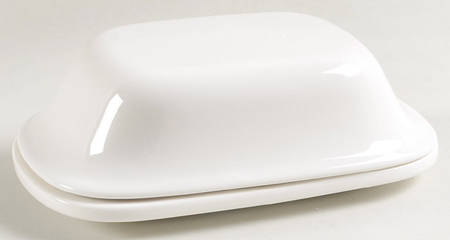 Villeroy & Boch For Me Covered Butterdish - White
