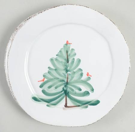 Vietri (Italy) Lastra Holiday Canape Plate