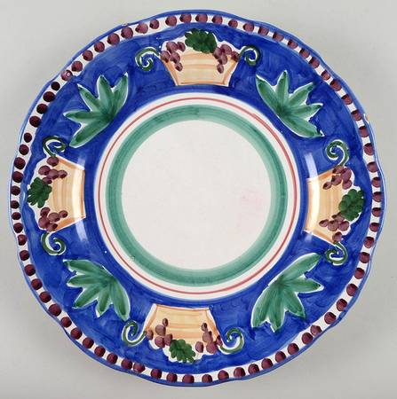 Campagna-Grape Basket by Vietri (Italy)