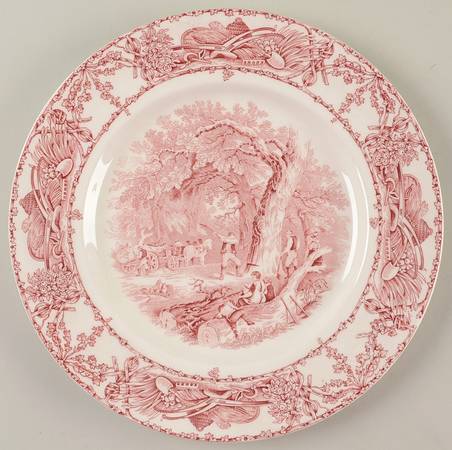 Pastoral Davenport Red by Arthur J Wilkinson