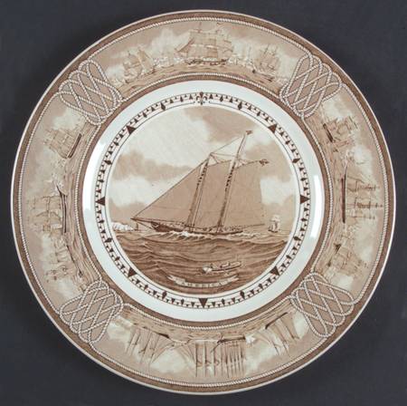The American Clipper Ship Brown by Wedgwood