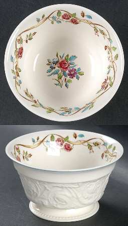 Wedgwood Argyle Cranberry Bowl