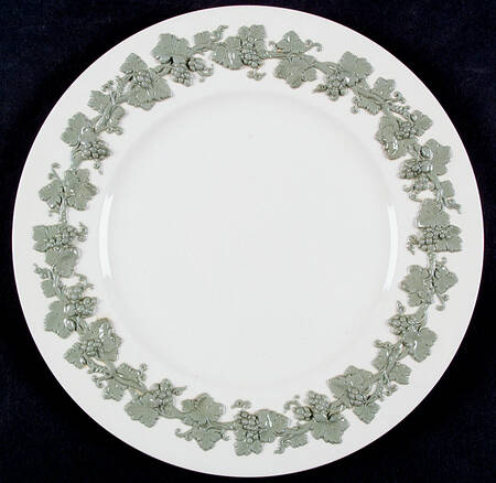Celadon On Cream Color (Plain Edge) by Wedgwood