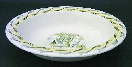 Wedgwood Garden 9" Oval Vegetable Bowl