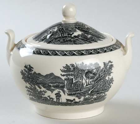 Wedgwood Lugano Black Sugar Bowl Lid Wedgwood Lugano Black Sugar Bowl Lid