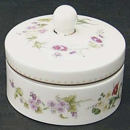 Wedgwood Mirabelle Round Box & Lid