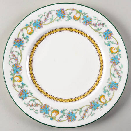 Wedgwood Shah (W821,White Body) Salad Plate