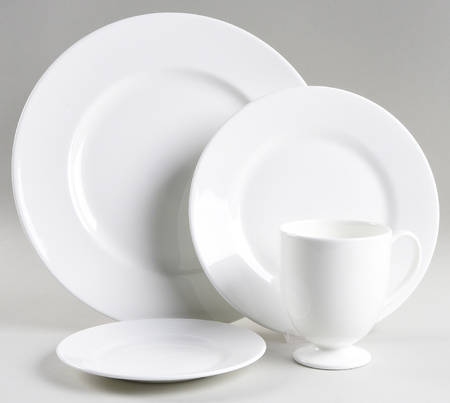 Wedgwood Wedgwood White (Bone) 32 Piece Estate Set