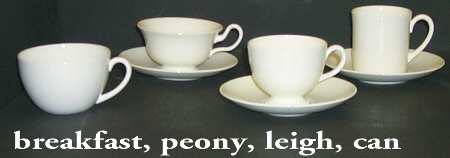 Wedgwood Wedgwood White (Bone) Breakfast Cup